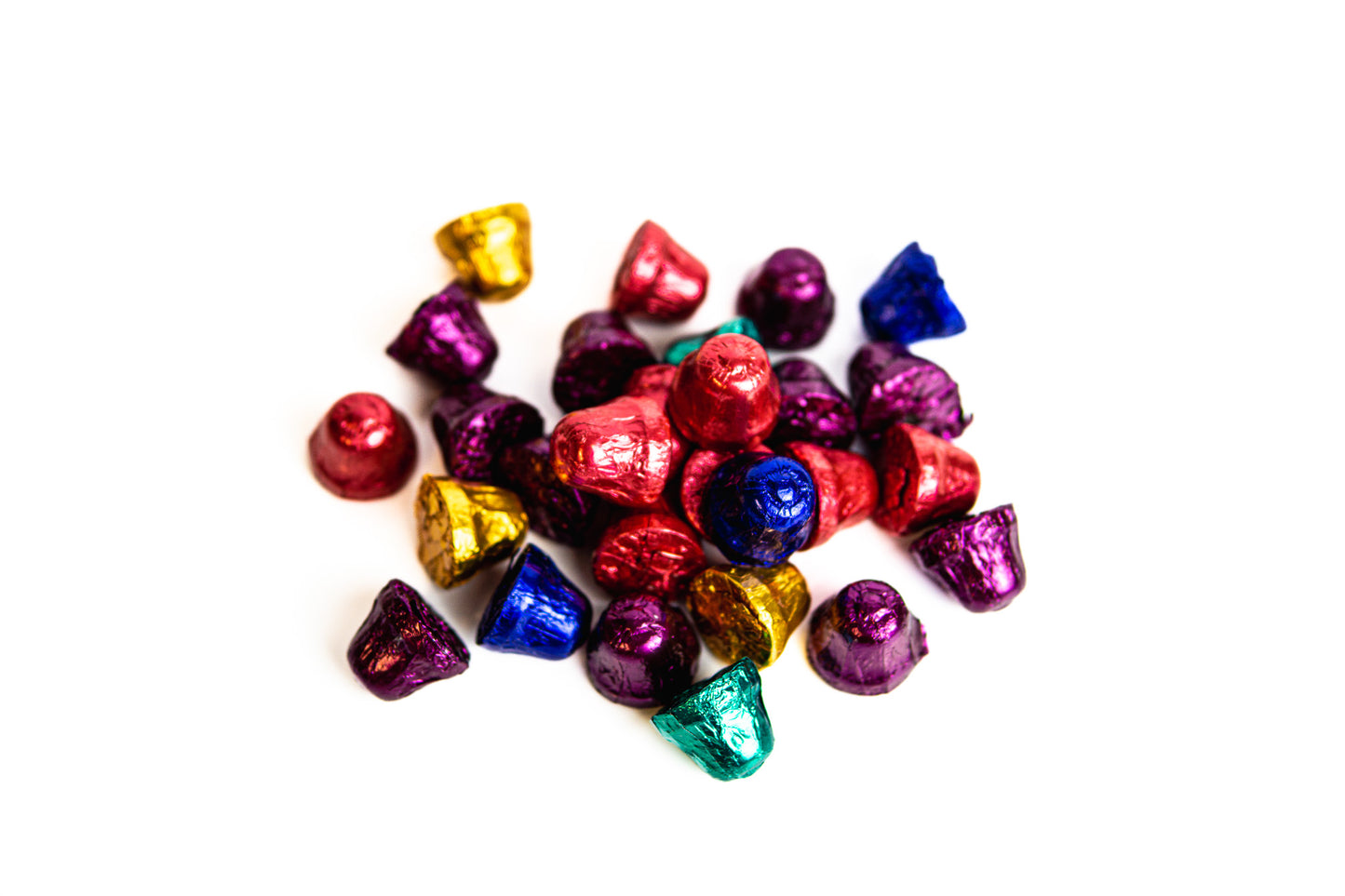 Dark Chocolate Foiled Bells