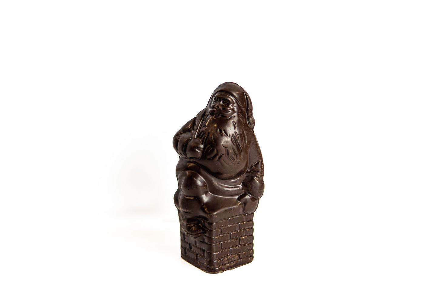 Large Molded Santa - Milk