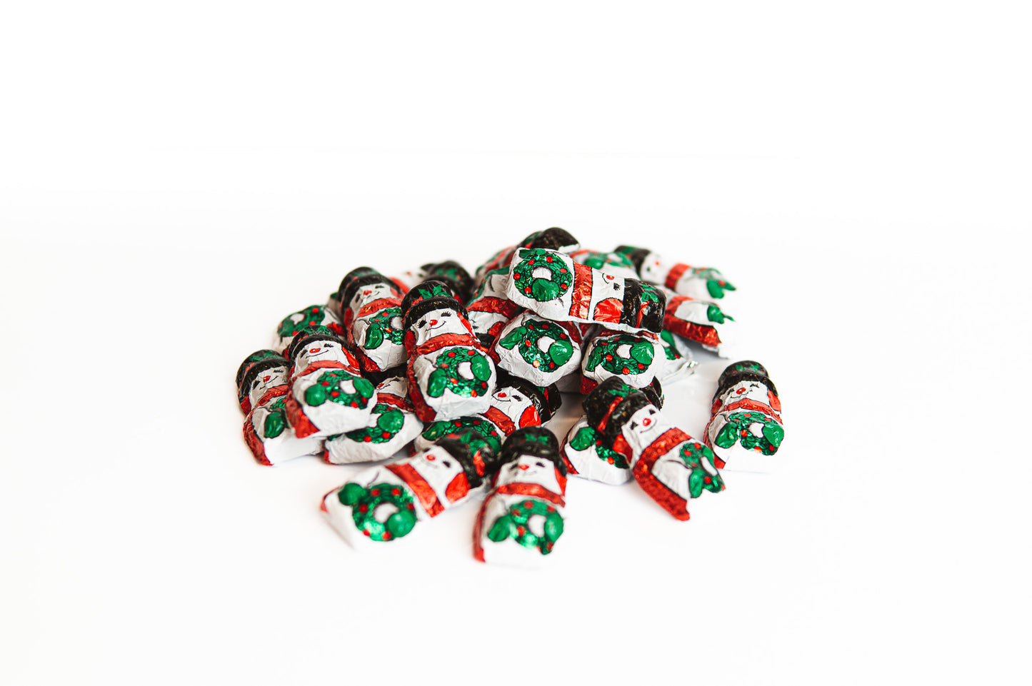 Miniature Foiled Snowmen