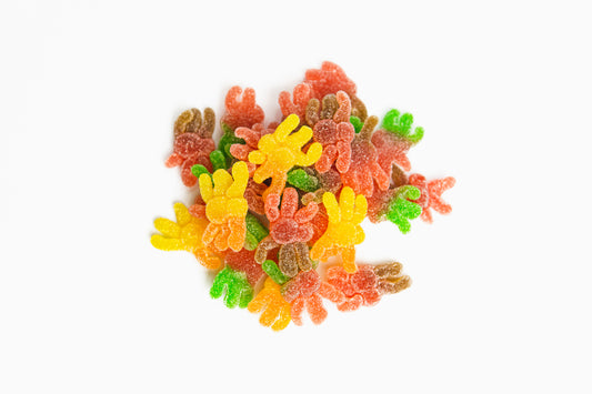 Gummi Hairy Spiders