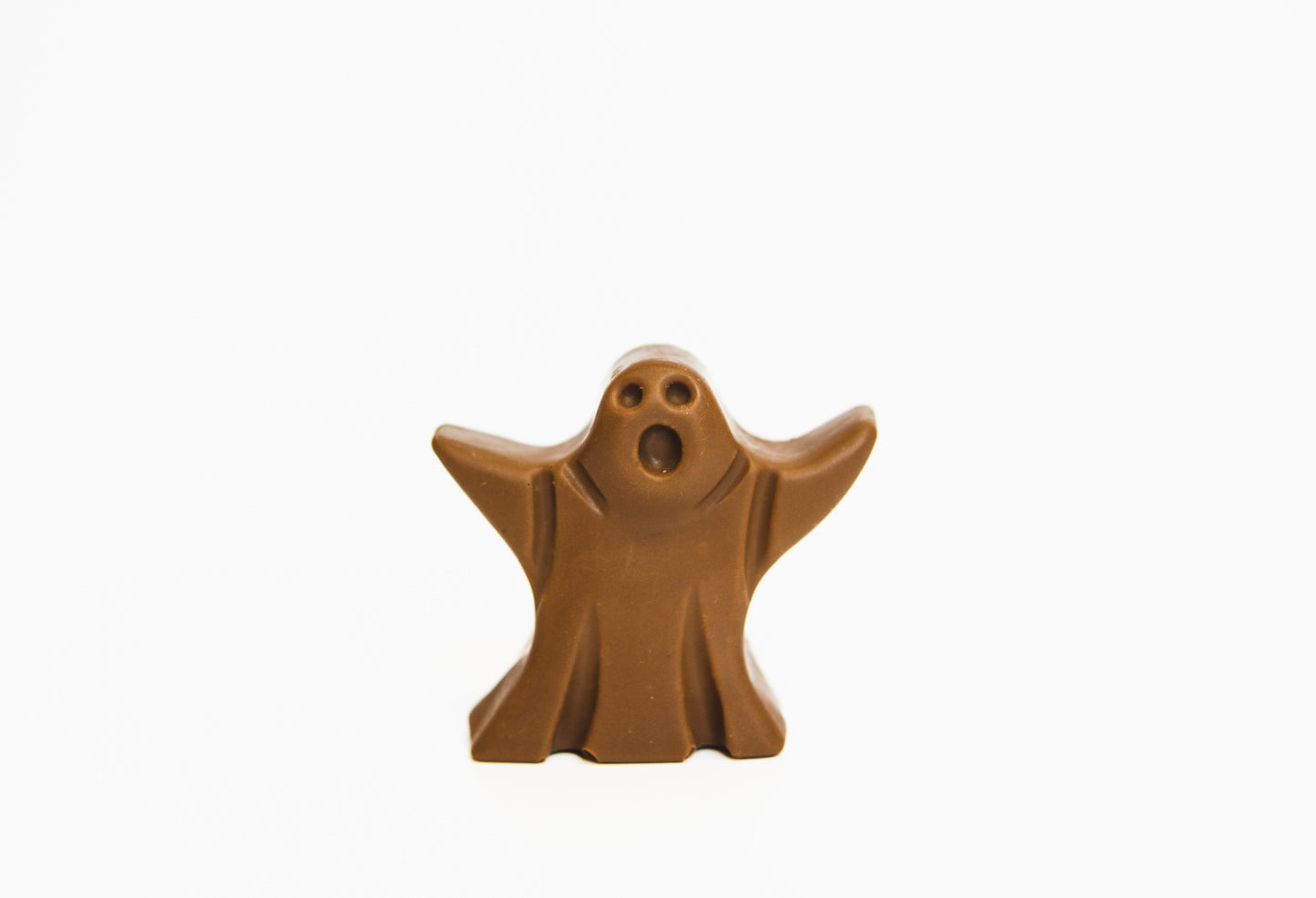 Molded Ghost Arms Up - Milk Chocolate