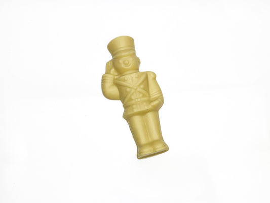 Molded Toy Soldier - White